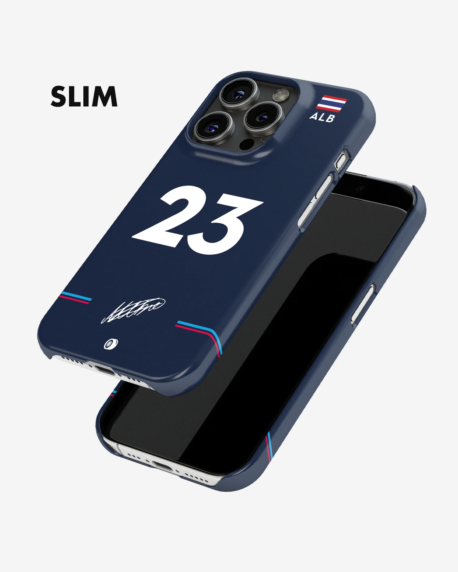 Alex Albon 2022 Williams F1 Phone Case - Image 5