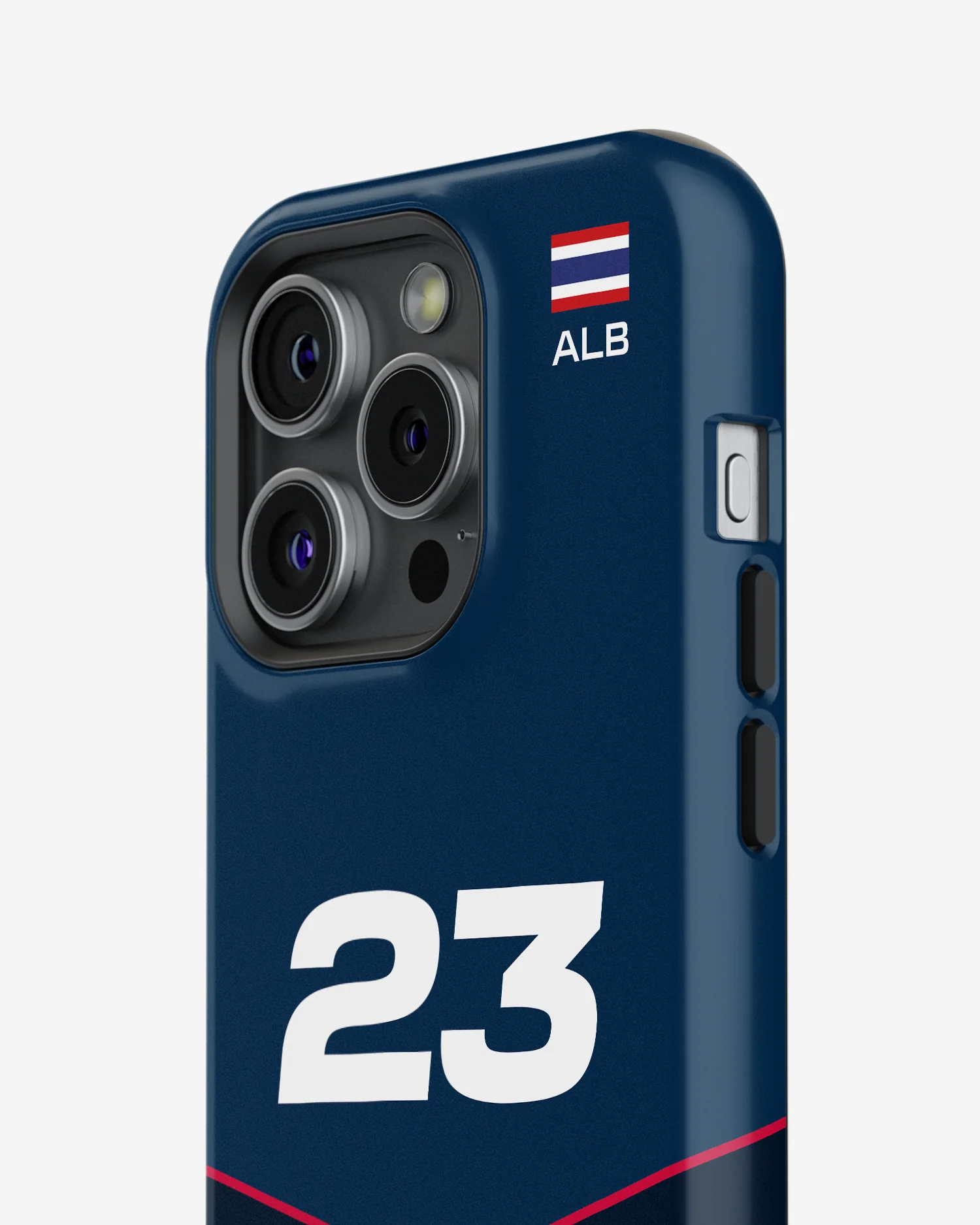 Alex Albon 2024 Williams F1 Phone Case - Image 4