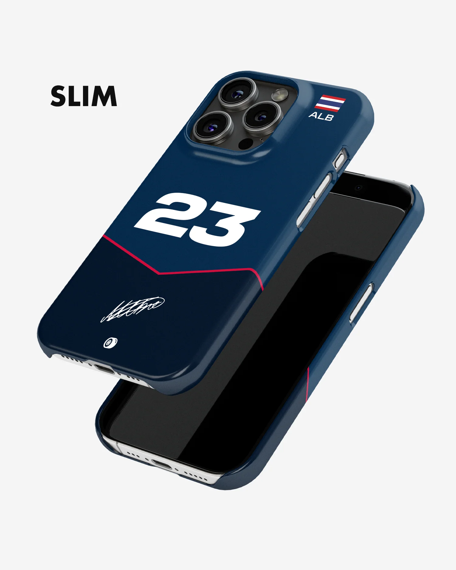 Alex Albon 2024 Williams F1 Phone Case - Image 5