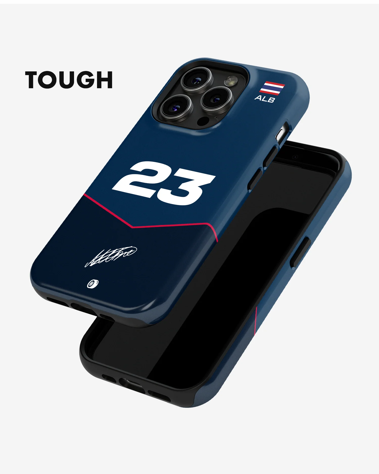 Alex Albon 2024 Williams F1 Phone Case - Image 6