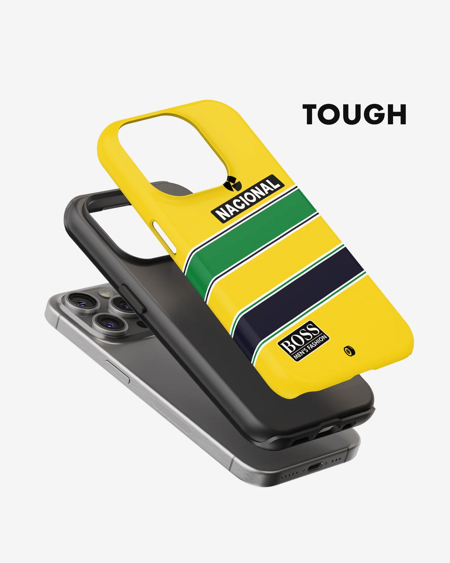 Ayrton Senna Helmet Special Edition F1 Phone Case - Image 3