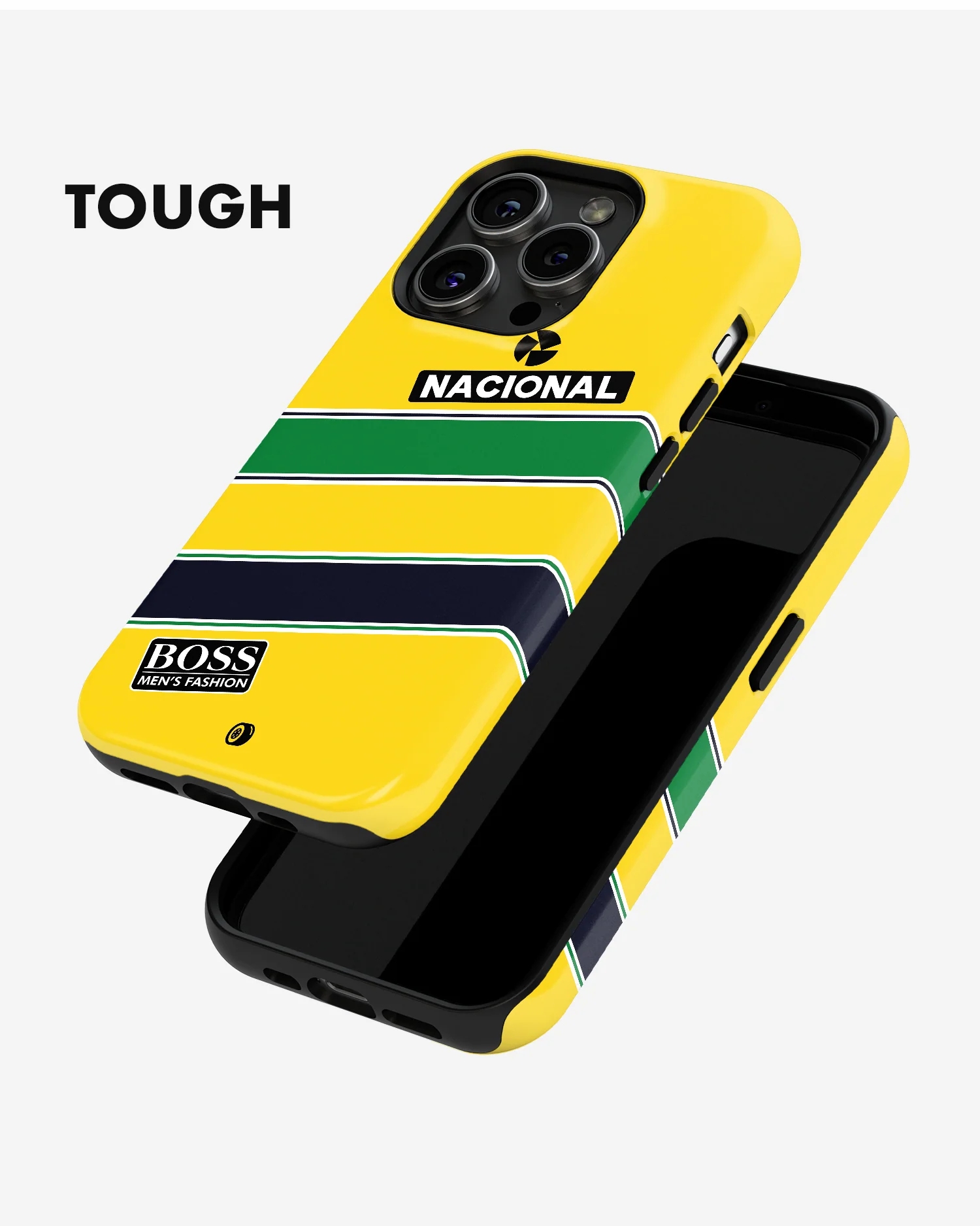 Ayrton Senna Helmet Special Edition F1 Phone Case - Image 6