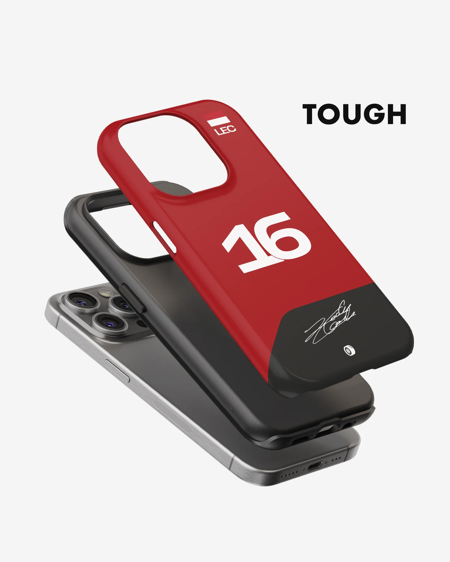 Charles Leclerc 2023 F1 Phone Case - Image 3