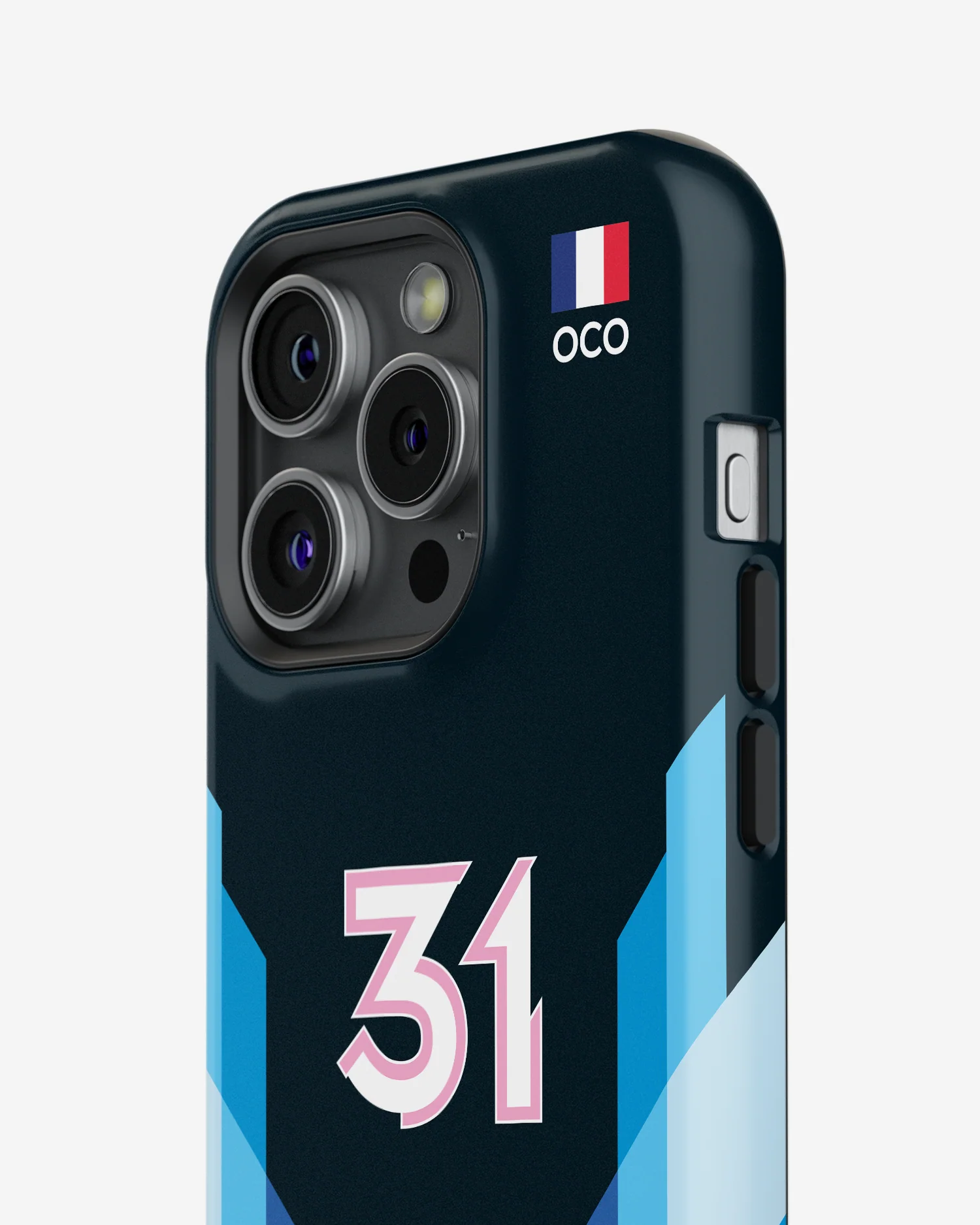 Esteban Ocon 2024 Alpine F1 Phone Case - Image 4