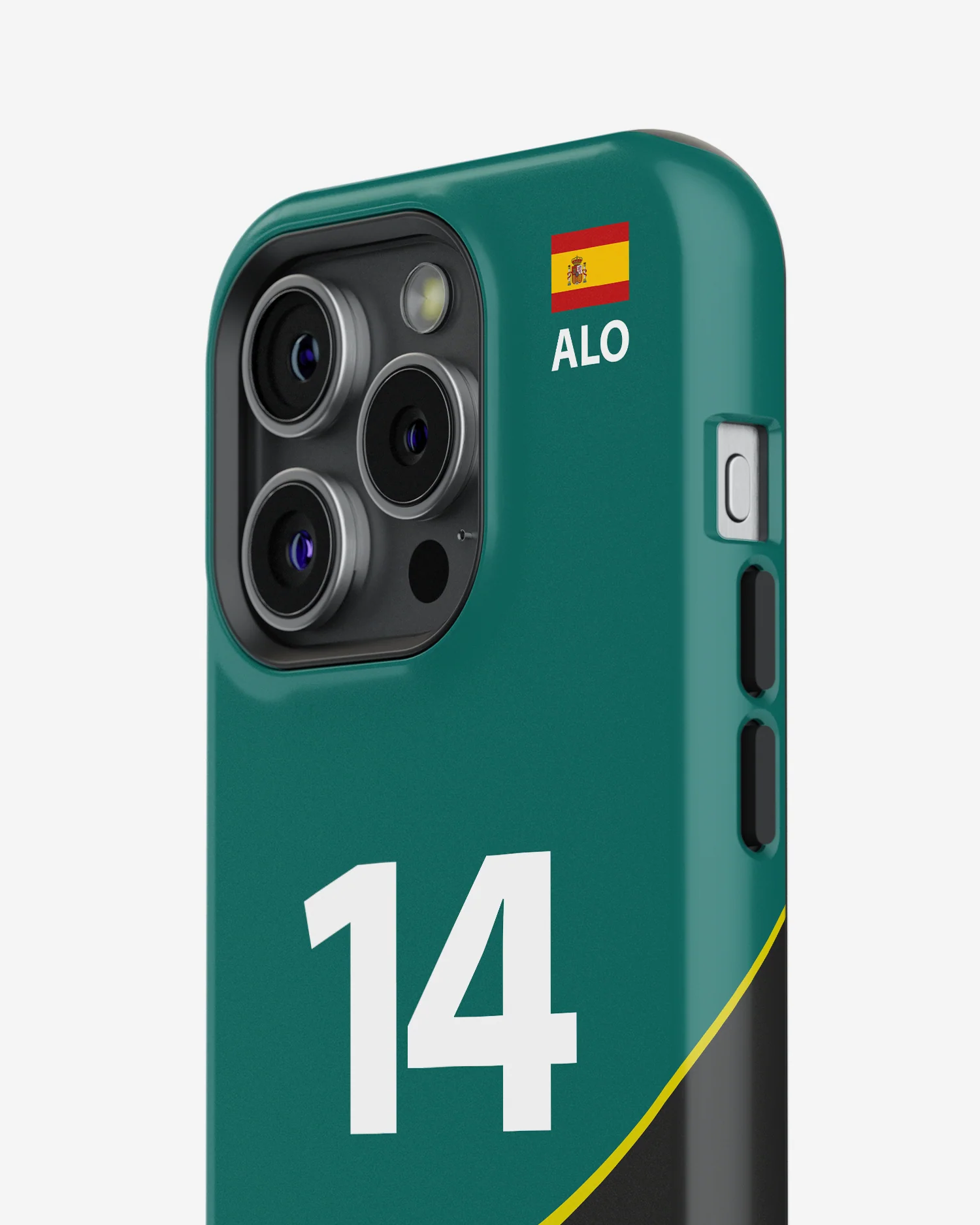 Fernando Alonso 2023 Aston Martin F1 Phone Case - Image 4
