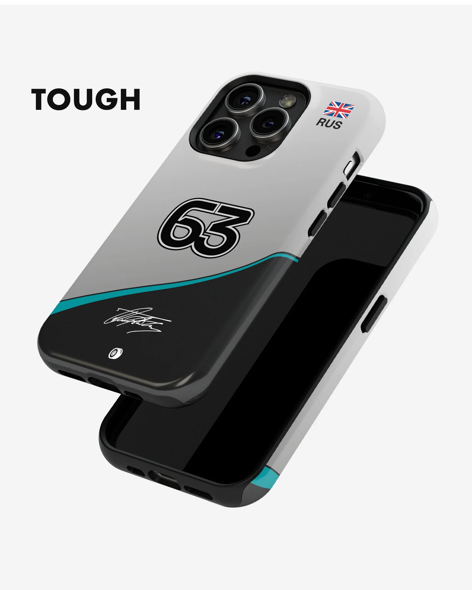 George Russell 2024 F1 Phone Case - Image 6