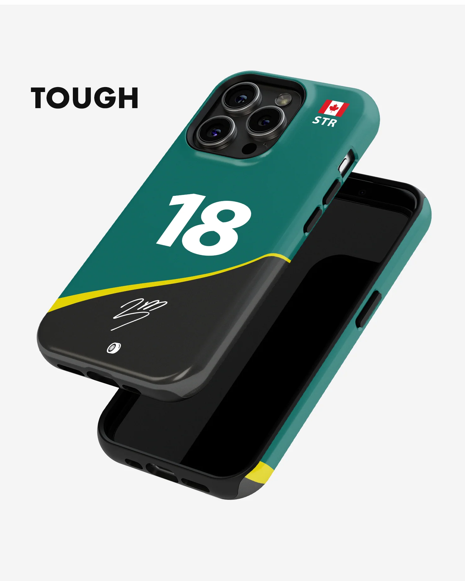 Lance Stroll 2023 Aston Martin F1 Phone Case - Image 6
