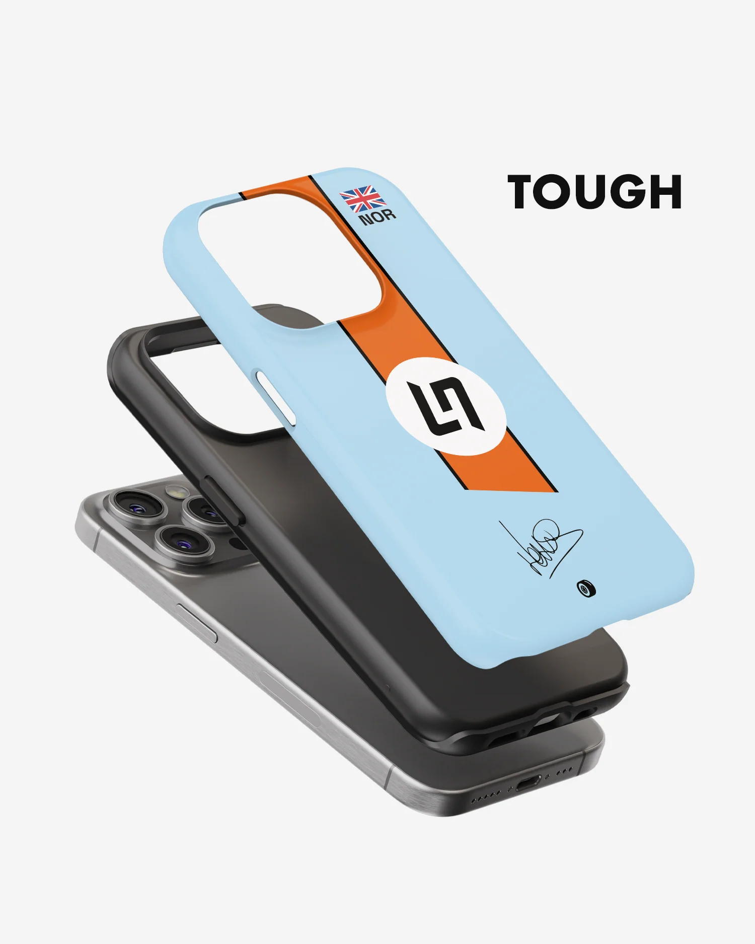 Lando Norris Special Edition Logo 2021 McLaren F1 Phone Case - Image 3