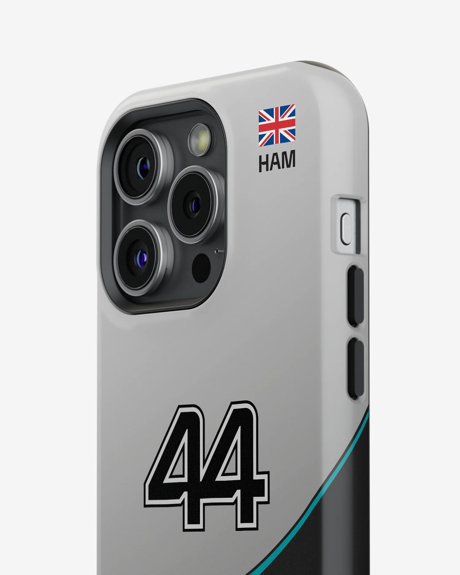 Lewis Hamilton 2024 F1 Phone Case - Image 4