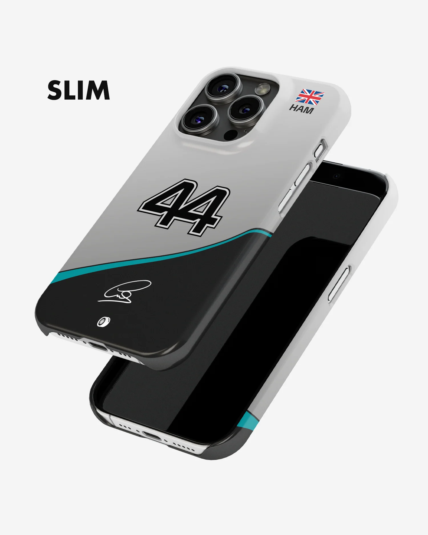 Lewis Hamilton 2024 F1 Phone Case - Image 5