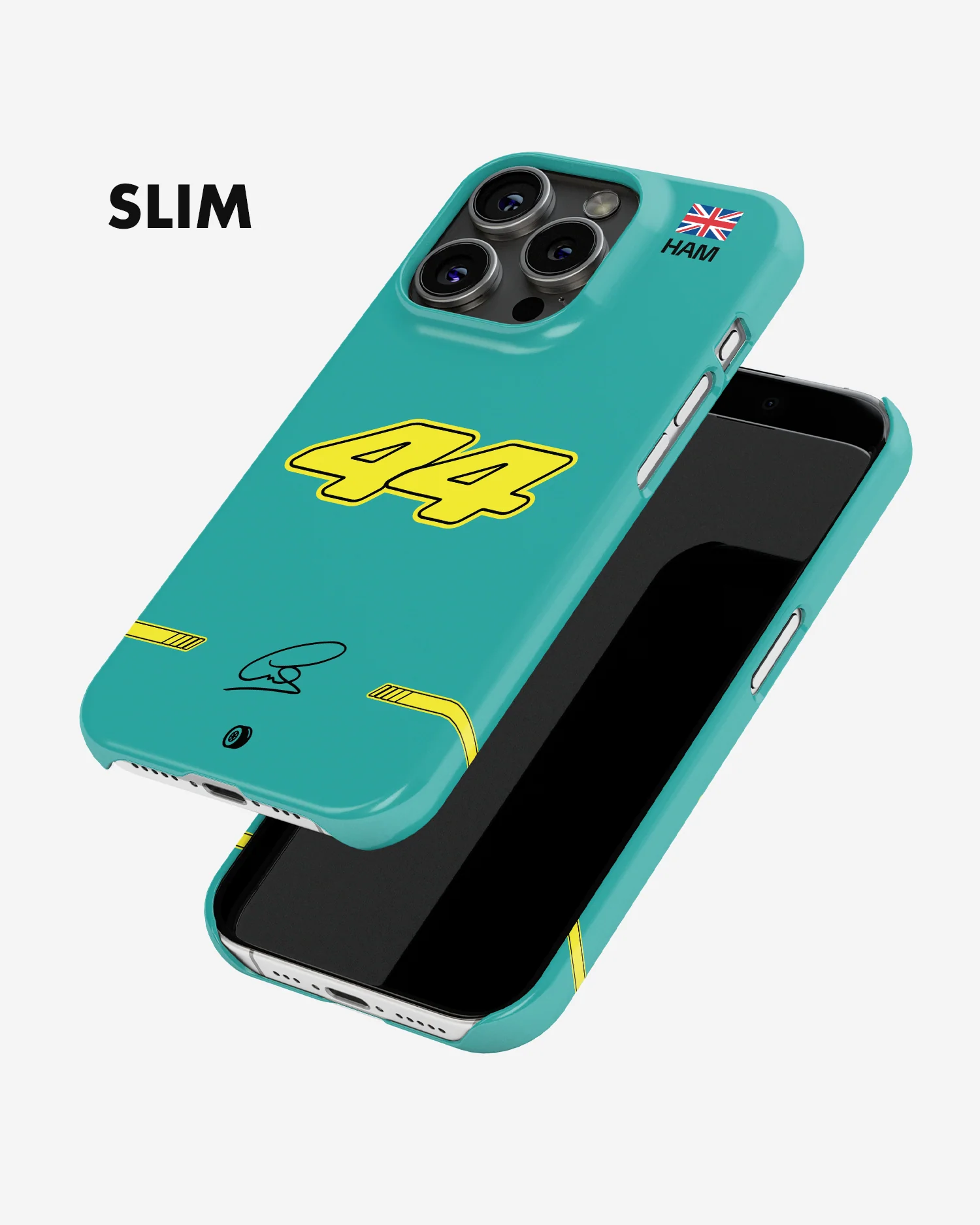 Lewis Hamilton Yellow Edition 2022 F1 Phone Case - Image 5