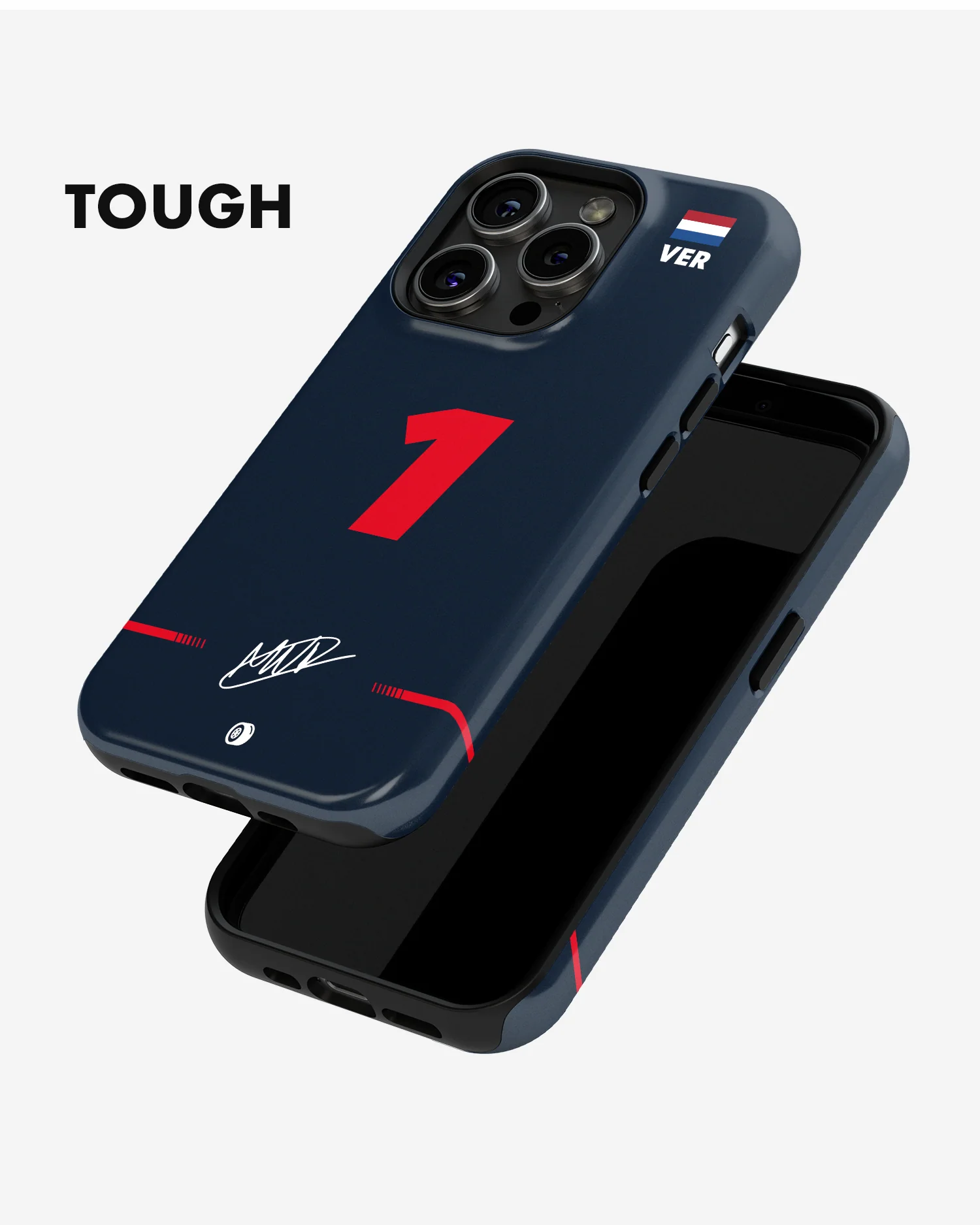 Max Verstappen 2022 Red Bull Racing F1 Phone Case - Image 6