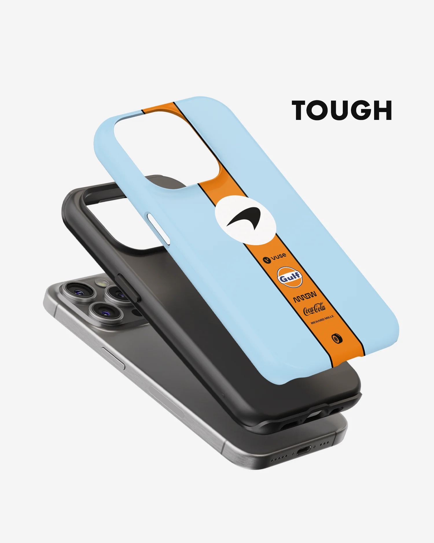 McLaren Gulf Special Edition 2021 F1 Phone Case - Image 3