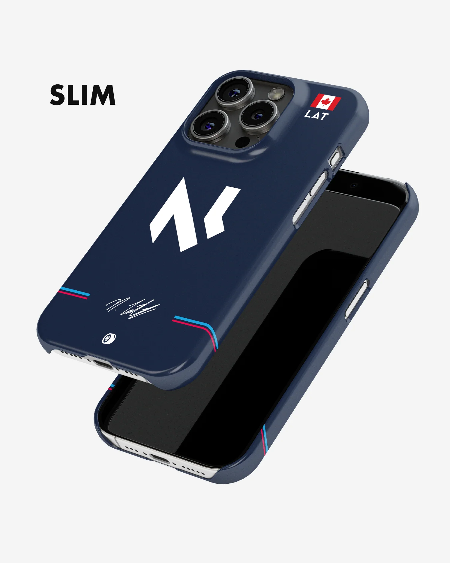 Nicholas Latifi Logo 2022 Williams F1 Phone Case - Image 5