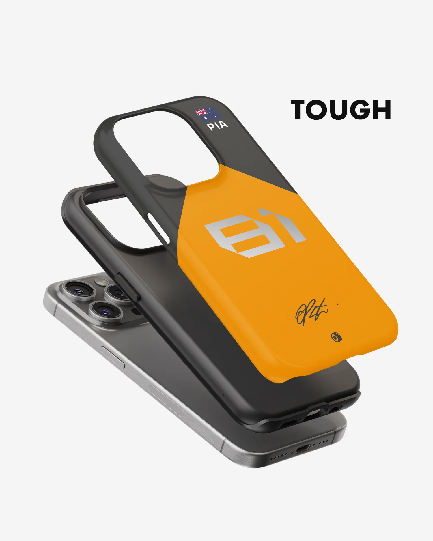 Oscar Piastri 2024 McLaren F1 Phone Case - Image 3