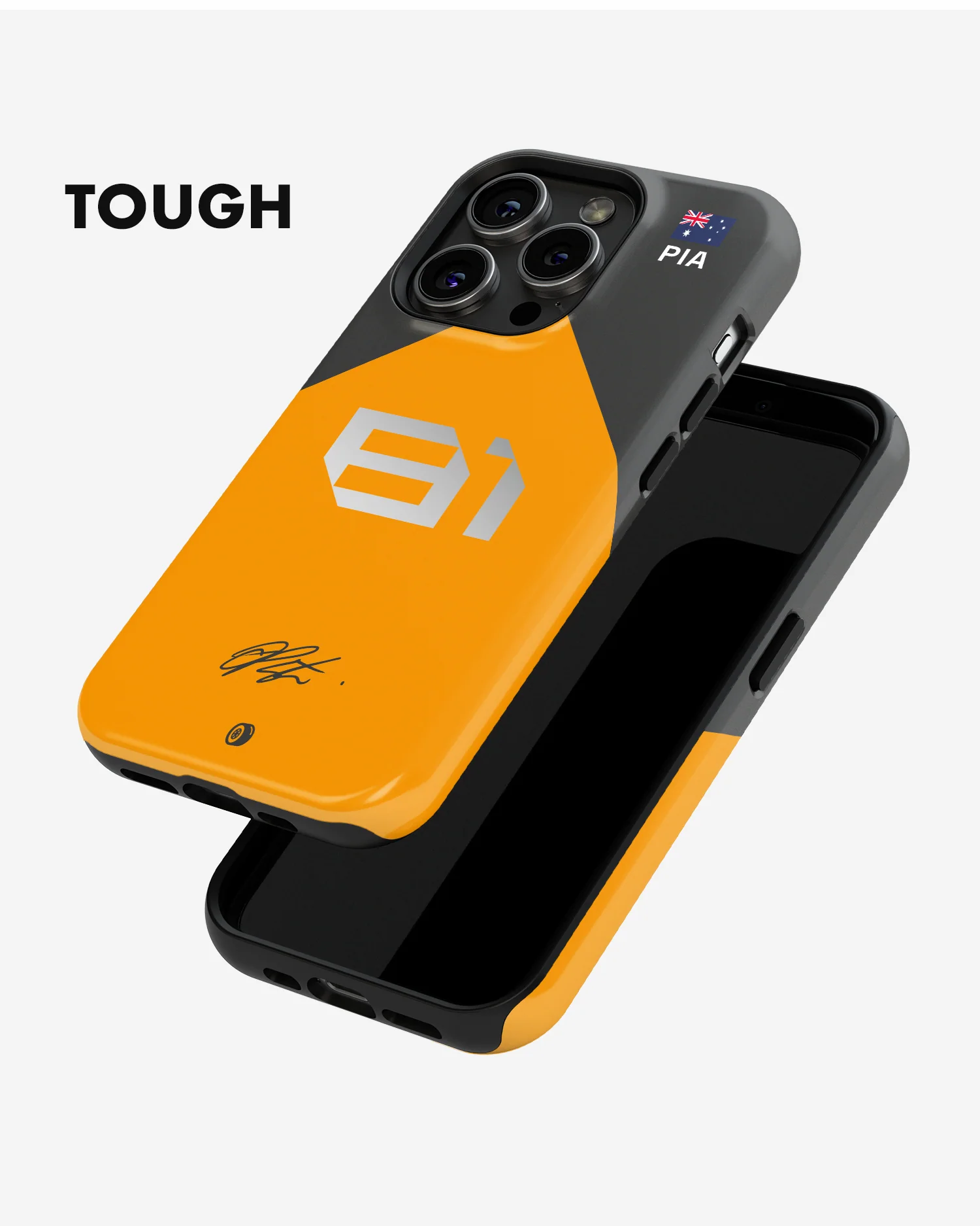 Oscar Piastri 2024 McLaren F1 Phone Case - Image 6