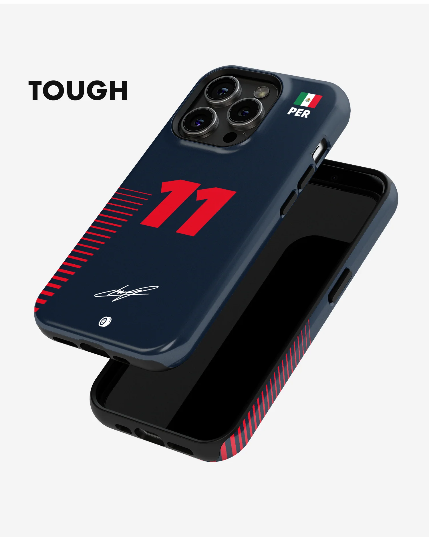 Sergio Perez 2023 Red Bull Racing F1 Phone Case - Image 6