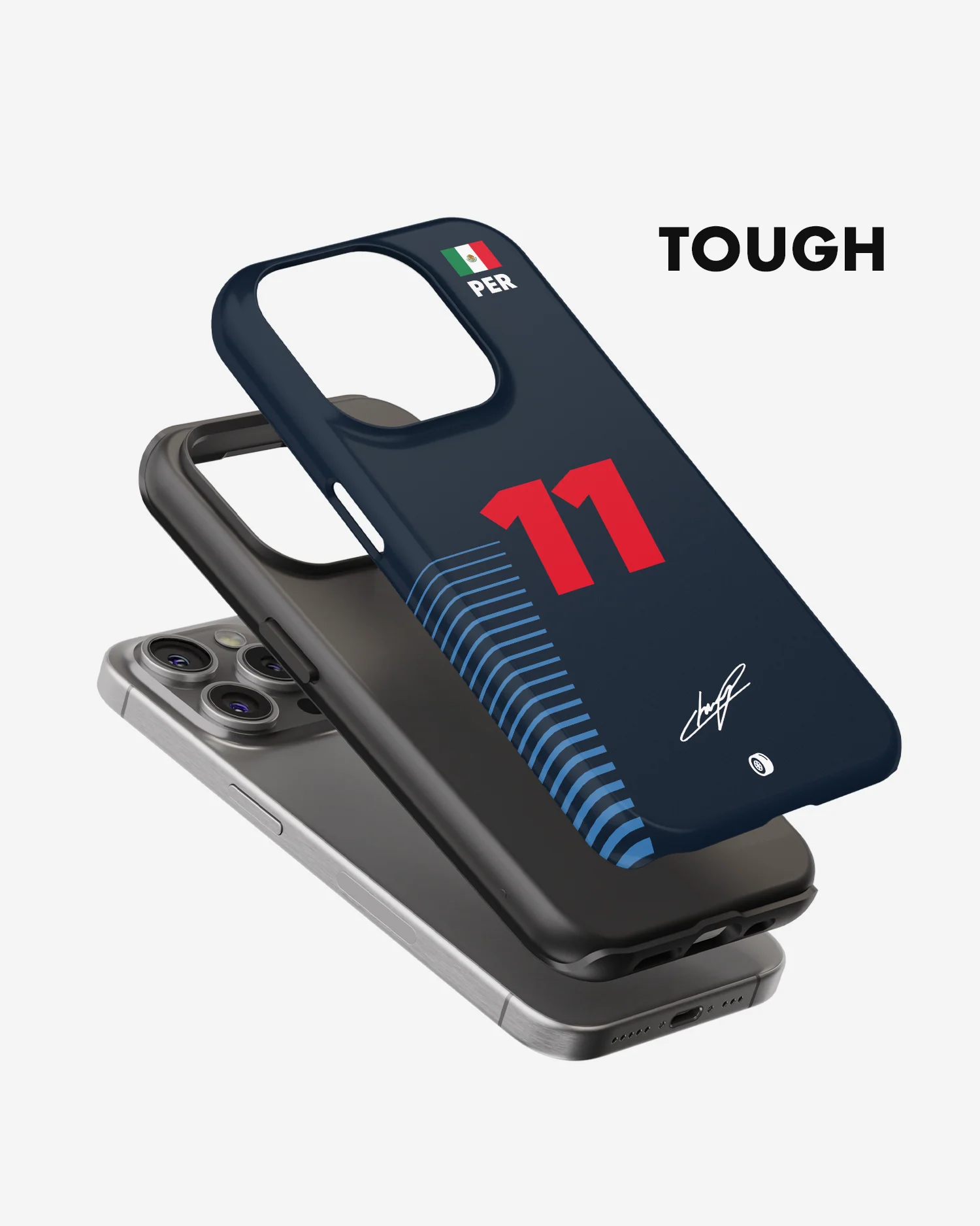 Sergio Perez 2024 Red Bull Racing F1 Phone Case - Image 3