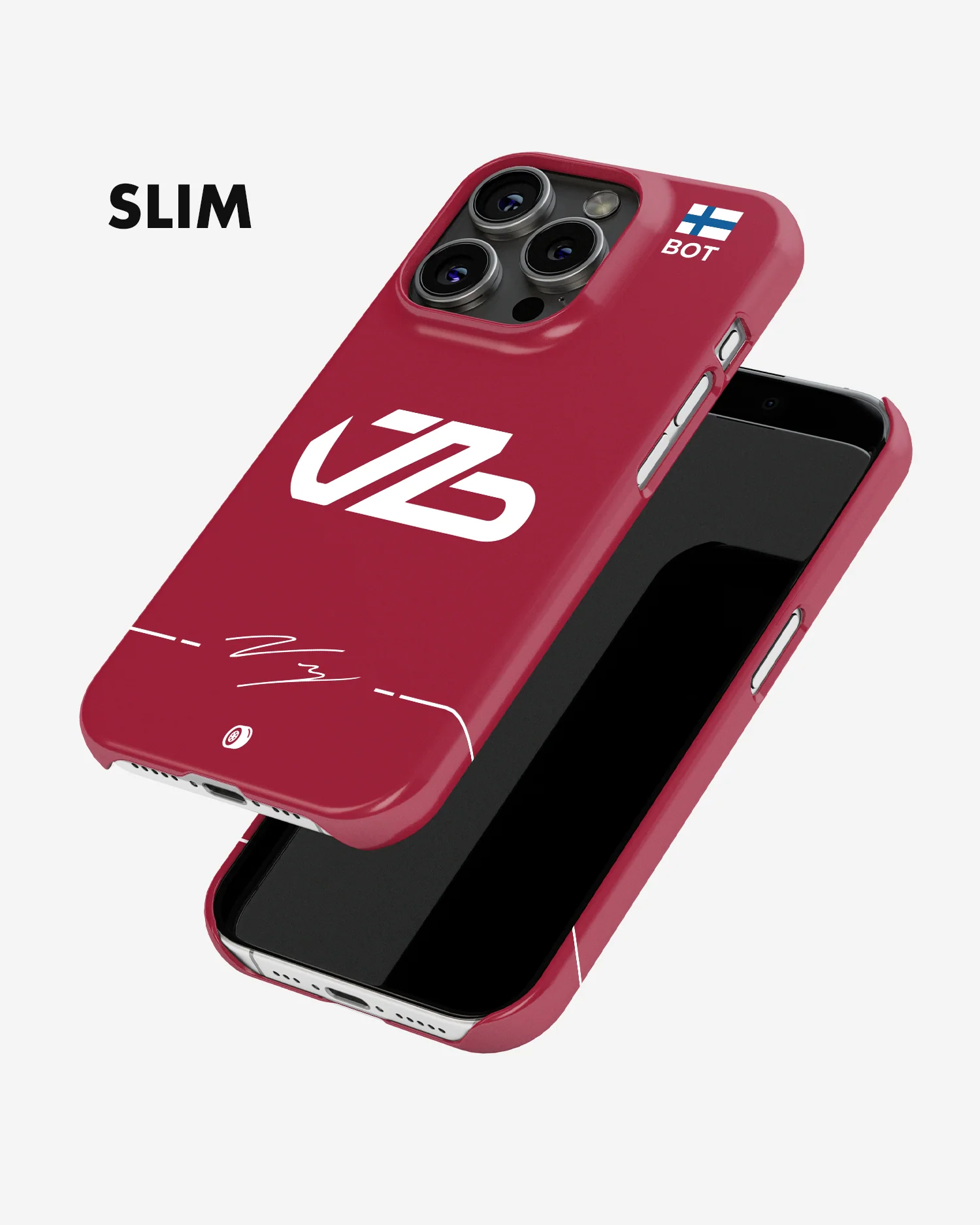 Valtteri Bottas Logo 2022 Alfa Romeo F1 Phone Case - Image 5